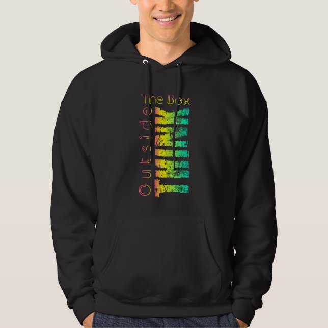Moletom de motivación en multicolor (Frente)