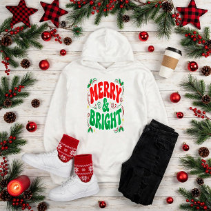 Moletom de Natal Groovy Alegre e Brilhante