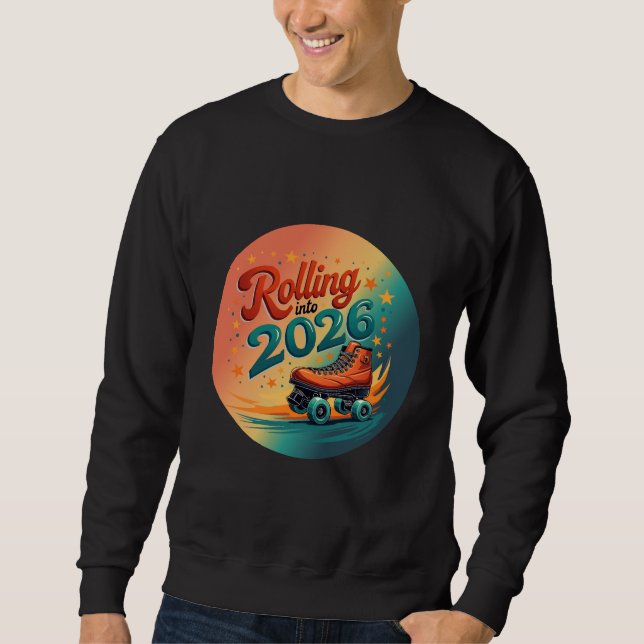 Moletom de Skate Retro para 2026 (Frente)