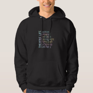 Moletom de Teatro Ator da Broadway Musical Tie Dye