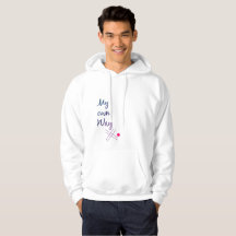 Moletom de Tipografia Masculina – Citação Minha Pr
