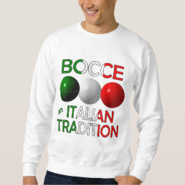 Moletom de Tradição Italiana Bocce