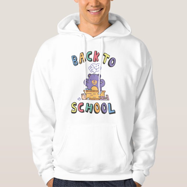 Moletom De volta à escola (Frente)