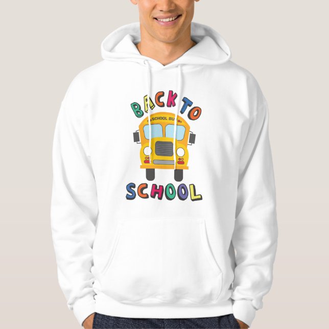 Moletom De volta à escola (Frente)