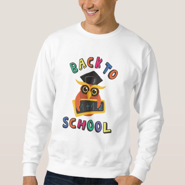 Moletom De volta à escola (Frente)