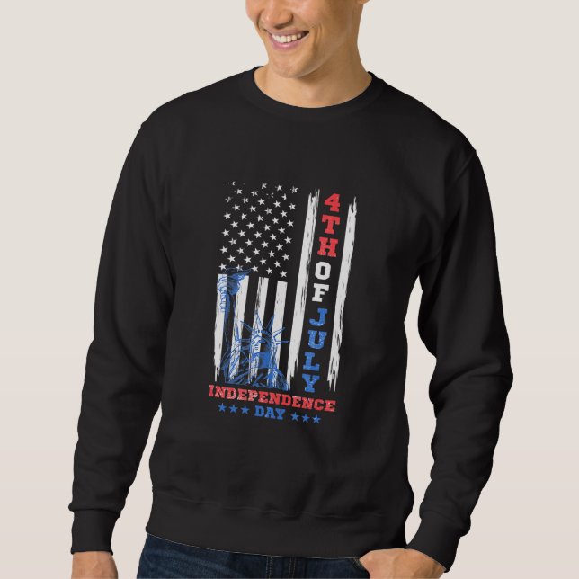 Moletom Declaração Design de Independência dos Estados Uni (Frente)