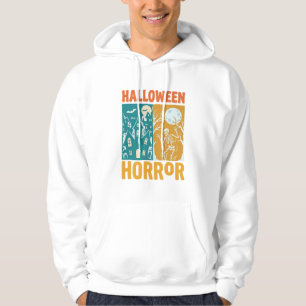 Moletom Decoração de Casa Assombrada de Halloween Lua Esqu