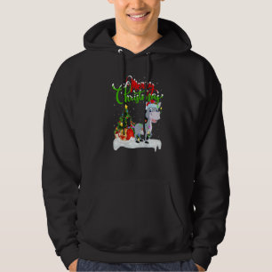 Moletom Decorações de Natal Mula Santa Mula Natal