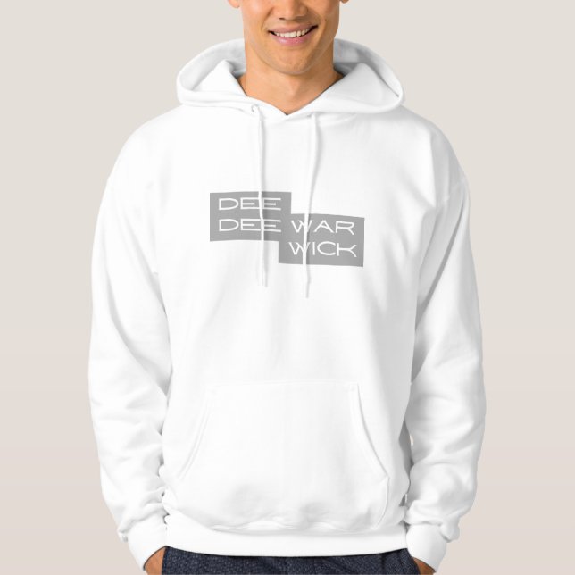 Moletom Dee Dee Warwick Cinza Hoodie (Frente)