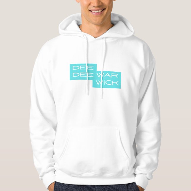 Moletom Dee Dee Warwick Turquoise Hoodie (Frente)