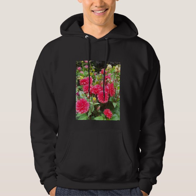 Moletom Deep Pink Dahlias (Frente)
