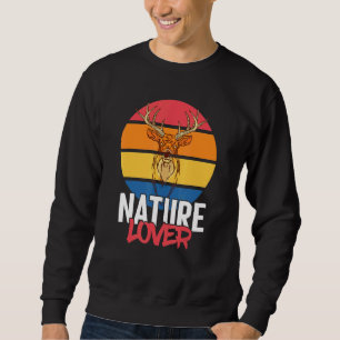 Moletom Deer Antlers Forest Animal Nature