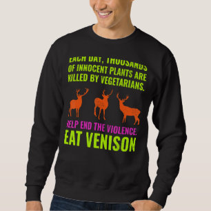 Moletom Deer Hunter Camping Shoting Vegetarian an