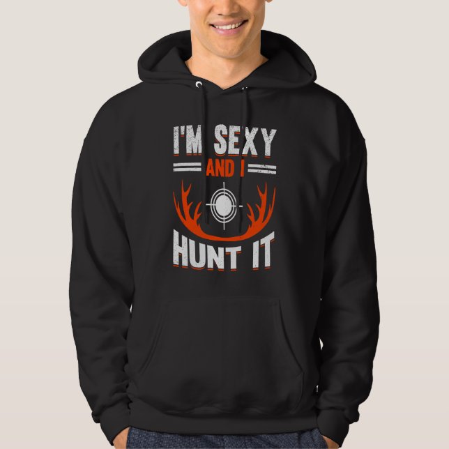 Moletom Deer Hunter Hunting Season Huntsman (Frente)