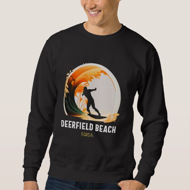 Moletom Deerfield Beach Flórida (Frente)