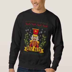 Moletom Deez Loucos Nutcracker Feio Velho Suor de Natal Xm