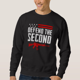 Moletom Defender A Segunda Emenda Pro Gun Usa Ar15 Rifl