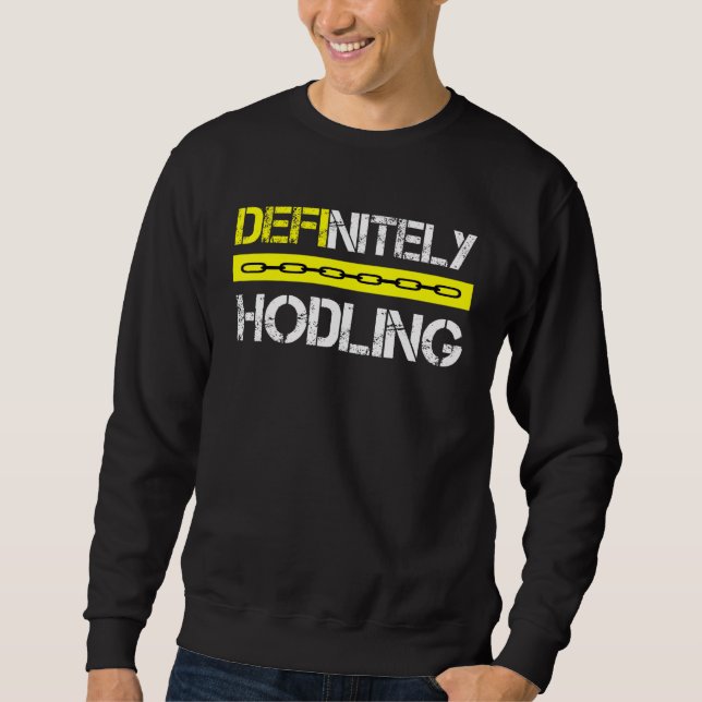 Moletom Defi Meme Cryptocurrency Investor Blockchain Trade (Frente)