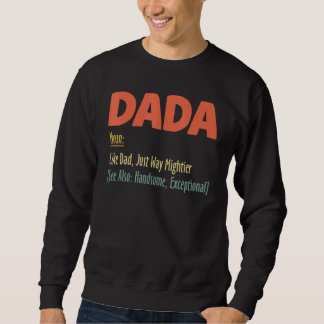 Moletom Definição de Papai Pai pela Primeira Vez Novo Papa