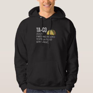 Moletom Definição de Taco para Terça-feira de Taco  