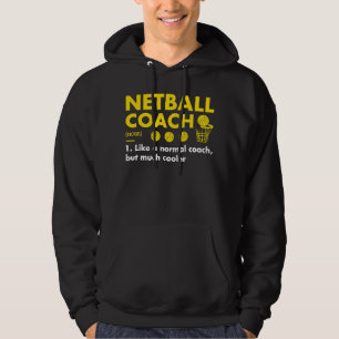 Moletom Definição de Treinador Esportivo Netball 1