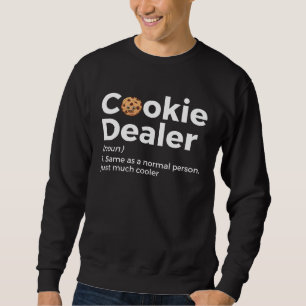 Moletom Definição de Vendedor de Biscoitos Confeiteiro