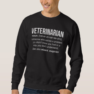 Moletom Definição de Veterinário Dicionário Veterinário Ve