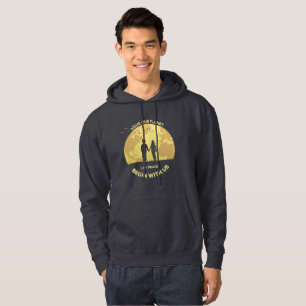 Moletom Deixe a paz começar conosco   Hoodie de uso mascul