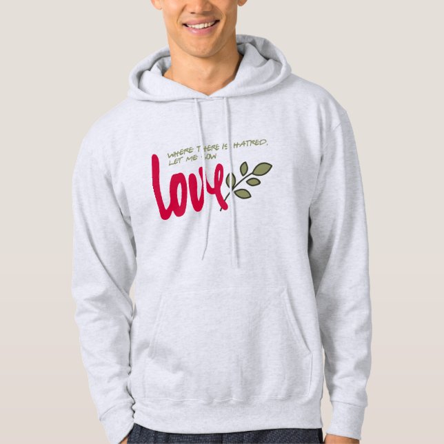 Moletom Deixe-me mostrar amor (Frente)