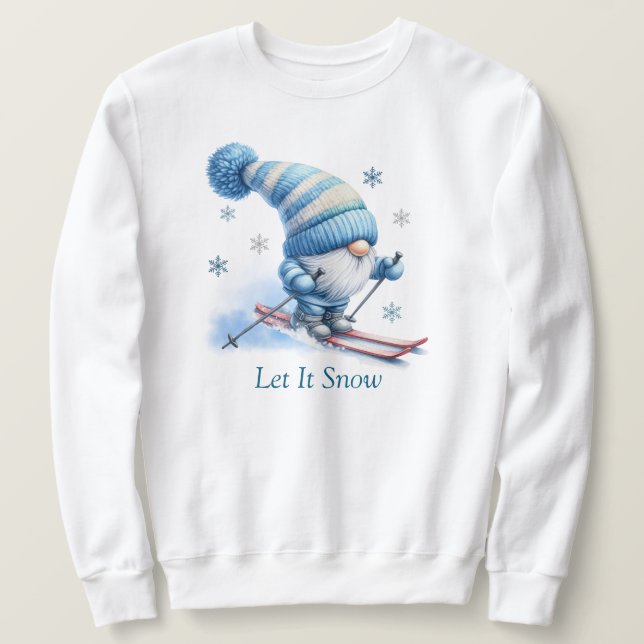 Moletom Deixe-o nevar (Frente do Design)