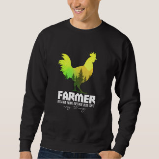 Moletom Delightful Amusing Chicken Of Motivational Farming