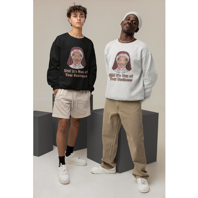 Moletom Demon Nun Halloween (Criador carregado)