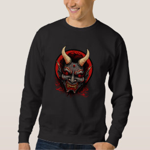 Moletom Demoníaco Hannya Oni Demônio Oni Japonês
