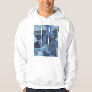Moletom Denim Urban: Patchwork Disparada.