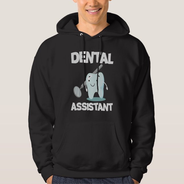 Moletom Dental Assistant Cute Tooth Dental Assistant  1 (Frente)