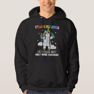 Moletom Denticorn Como Um Dentista Normal Só Mais Incrível