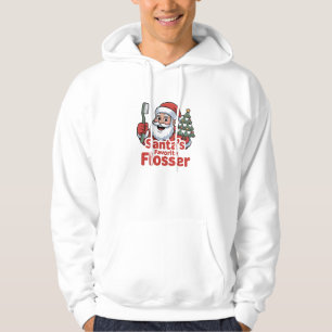 Moletom Dentista dentário favorito do Flosser de Natal dos