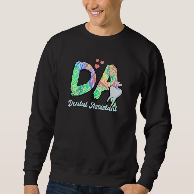 Moletom Dentista Dentista Assistente Dentsta Cirurgia dent (Frente)