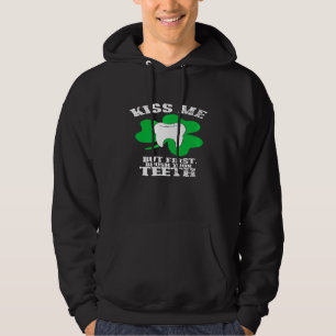 Moletom Dentista Dia Me Beija Mas Primeiro Escove Seus Den