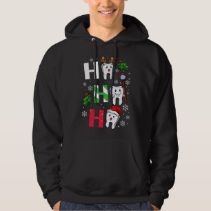 Moletom Dentista Natal Ho Ho Dente Dentista Estudante
