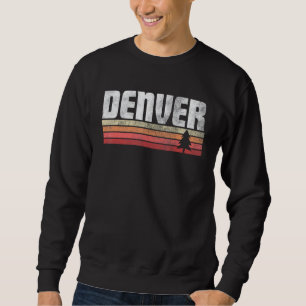 Moletom Denver Colorado Retro Style Vintage 70s 80s 90s