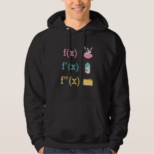 Moletom Derivação De Queijo De Vaca De Diversão Matemática