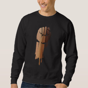 Moletom Derrubando Melanina Homens África História Negra M
