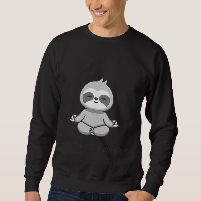 Moletom Descolamento E Relaxamento Da Lã Cuta (Frente)