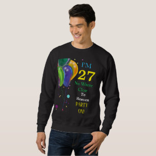 Moletom Desejo de Aniversário de 27 anos