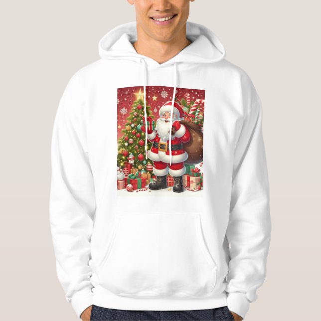 Moletom Desejo-lhe um feliz Natal (Frente)