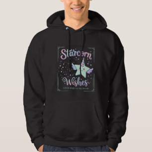 Moletom Desejos de Starcorn Unicórnio Roupas Adoráveis Grá