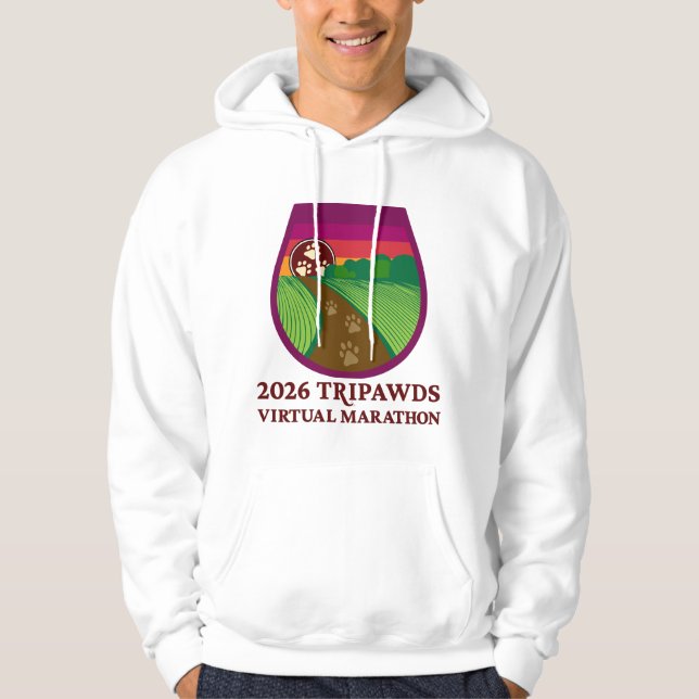Moletom Desempenho da Maratona Tripawds 2026 (Frente)