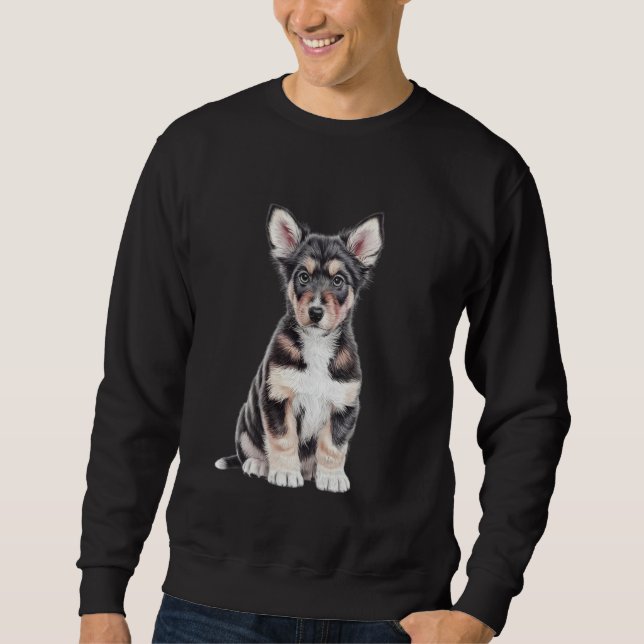 Moletom Desenho de cachorro Kangal Arte Presente Amante de (Frente)