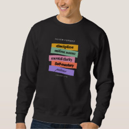 Moletom Desenho de negociação | Lembrete | Motivação